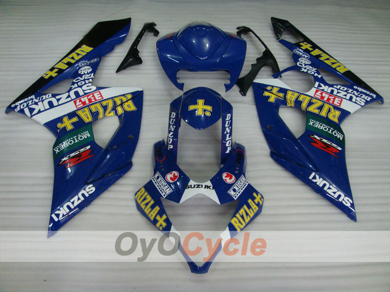 Injection Fairing kit for 05-06 GSX R1000 - Blue, Black - Rizla+ #OYO87902062 Secondary image