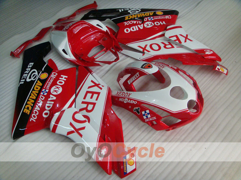 Injection Fairing kit for 03-04 Ducati 999 - Red, White - Xerox #OYO87902363 Secondary image