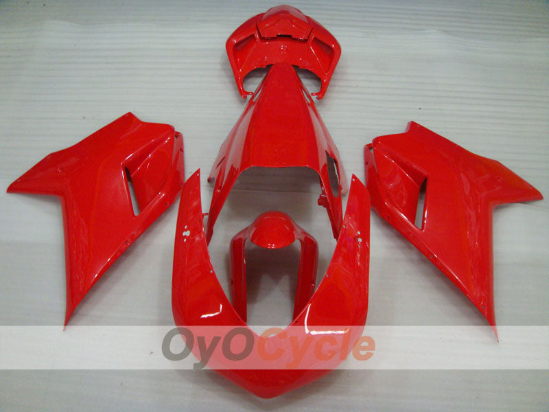 Injection Fairing kit for 08-13 Ducati 848 - Red - Factory Style #OYO87902183 Secondary image