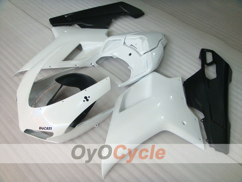 Injection Fairing kit for 08-13 Ducati 848 - White, Black, Matte - Factory Style #OYO87902207