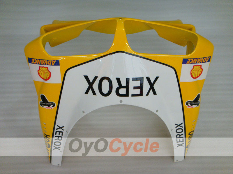 Injection Fairing kit for 02-04 Ducati 998 - Yellow, White - Xerox #OYO87902322