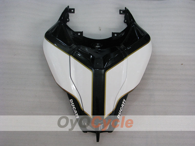 Injection Fairing kit for 09-11 Ducati 1198 - White, Black - Factory Style #OYO87902345