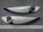 Injection Fairing kit for 08-20 GSXR1300 Hayabusa - Blue, White - Flame #OYO87902670
