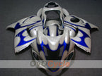 Injection Fairing kit for 08-20 GSXR1300 Hayabusa - Blue, White - Flame #OYO87902670