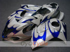 Injection Fairing kit for 08-20 GSXR1300 Hayabusa - Blue, White - Flame #OYO87902670
