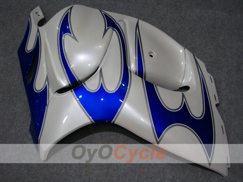 Injection Fairing kit for 08-20 GSXR1300 Hayabusa - Blue, White - Flame #OYO87902670