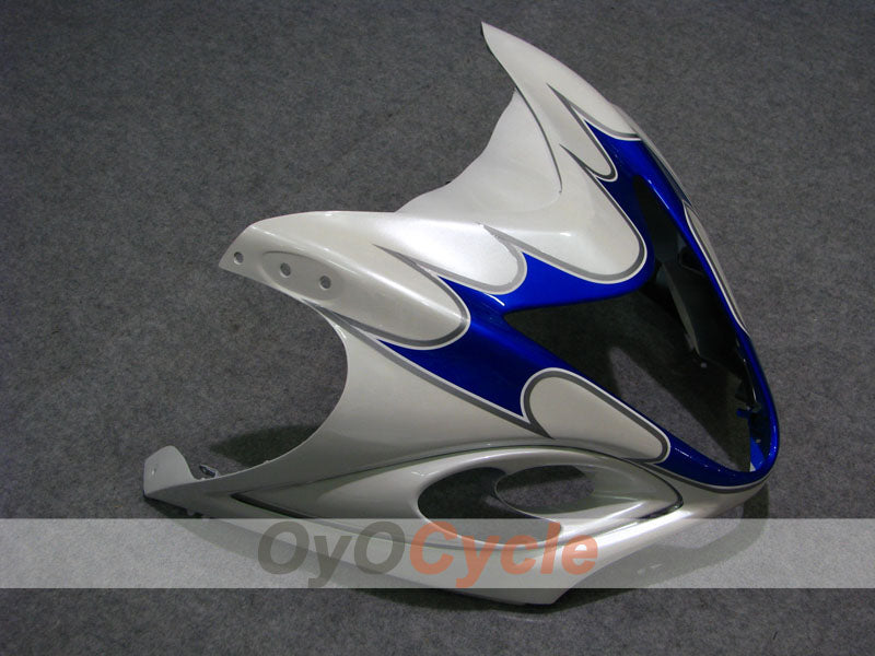 Injection Fairing kit for 08-20 GSXR1300 Hayabusa - Blue, White - Flame #OYO87902670