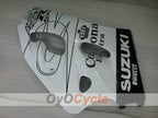 Fairing kit for 97-00 Suzuki GSXR600 - White, Black - Corona, MOTUL #OYO87902976