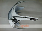 Fairing kit for 97-00 Suzuki GSXR600 - White, Black - Corona, MOTUL #OYO87902976