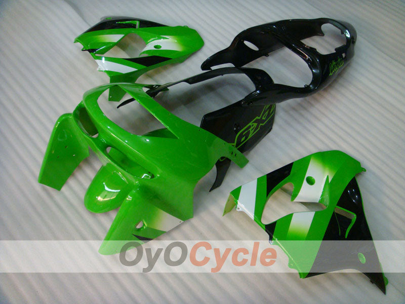 Fairing kit for 98-99 NINJA ZX-9R - Green, Black - Factory Style #OYO87903020