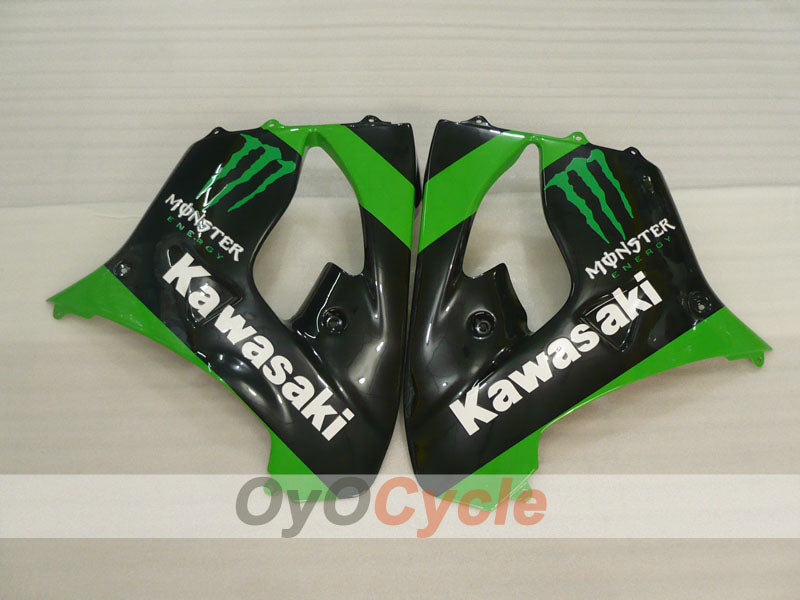 Left & Right Side Fairing For Kawasaki 02-03 Ninja ZX-9R #OYO87913217 Main image