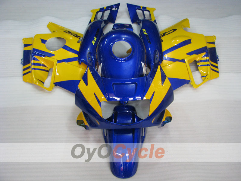Fairing kit for 91-94 Honda CBR600 F2 - Yellow, Blue - Factory Style #OYO87903091 Main image
