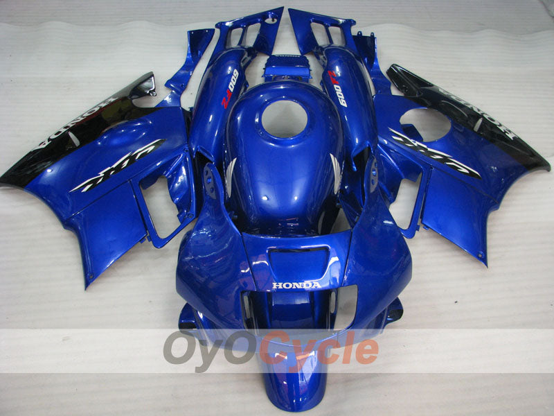 Fairing kit for 91-94 Honda CBR600 F2 - Blue, Black - Factory Style #OYO87903096 Secondary image