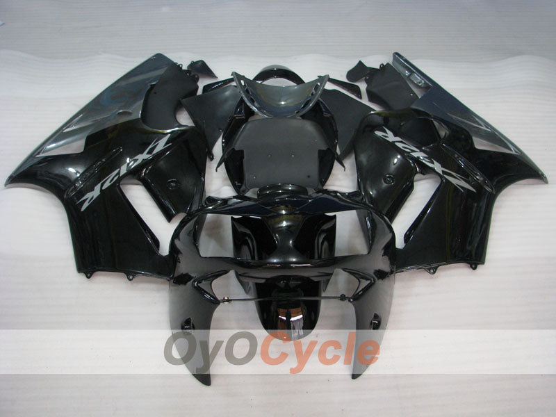 Injection Fairing kit for 02-05 NINJA ZX-12R - Black, Grey - Factory Style #OYO87903114