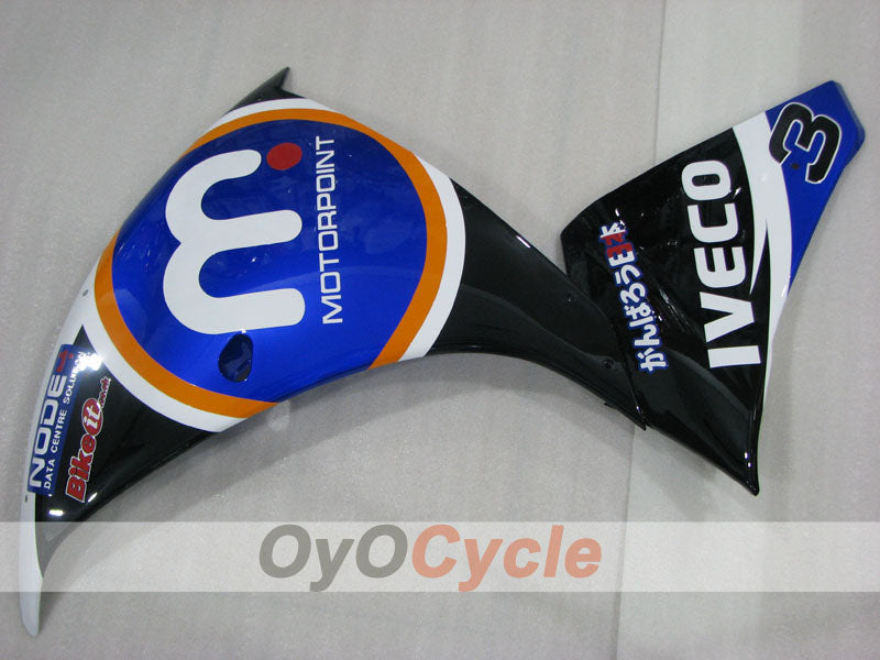 Left & Right Side Fairing For Yamaha 12-14  YZF-R1 #OYO87911608 Secondary image