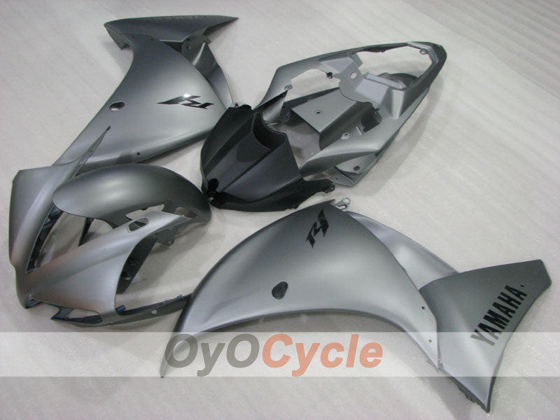 Injection Fairing kit for 12-14 YZF-R1 - Black, Grey, Matte - Factory Style #OYO87903179 Secondary image