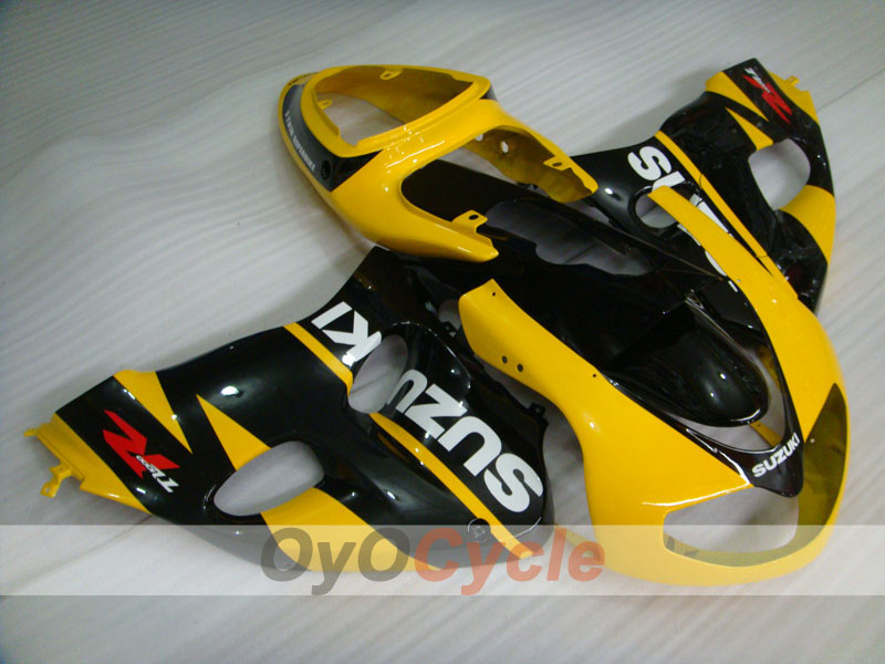 Injection Fairing kit for 98-03 TL1000R - Yellow, Black - Factory Style #OYO87903286 Secondary image