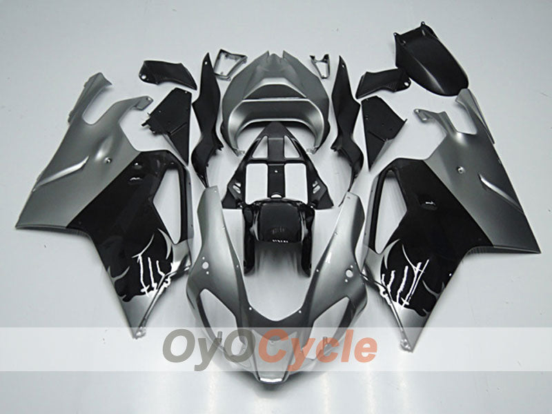 Fairing kit for 03-06 Aprilia RSV1000R - Black - Flame #OYO87904564 Main image
