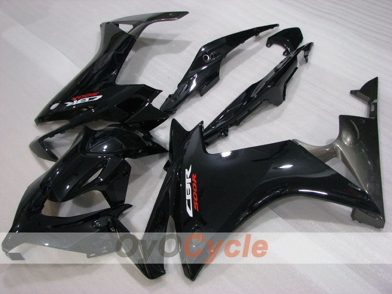 Injection Fairing kit for 13-15 CBR500R - Black - Factory Style #OYO87904582