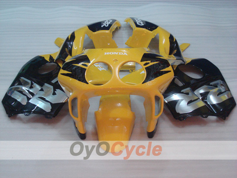 Injection Fairing kit for 90-94 CBR250RR - Yellow, Black - Factory Style #OYO87904758 Main image