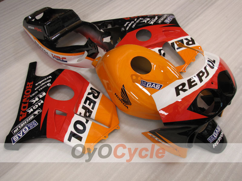 Injection Fairing kit for 90-94 CBR250RR - Red, White - Factory Style #OYO87904760 Secondary image
