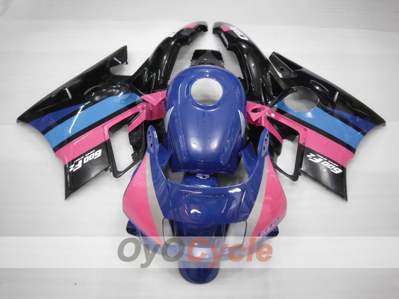 Fairing kit for 91-94 Honda CBR600 F2 - Blue, White - Factory Style #OYO87904761 Secondary image