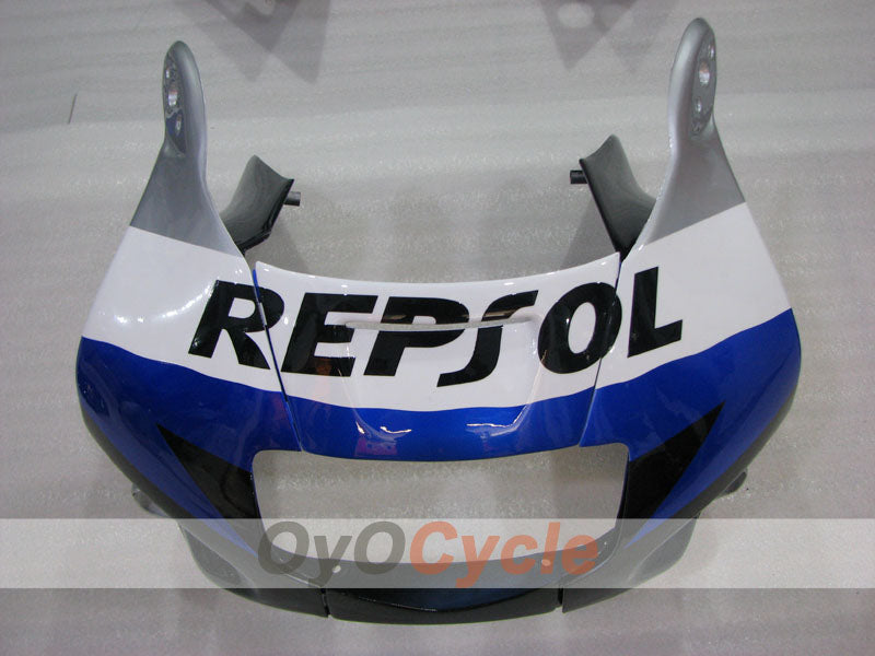 Fairing kit for 91-94 Honda CBR600 F2 - Blue, Black, Silver - PEPSI #OYO87904765