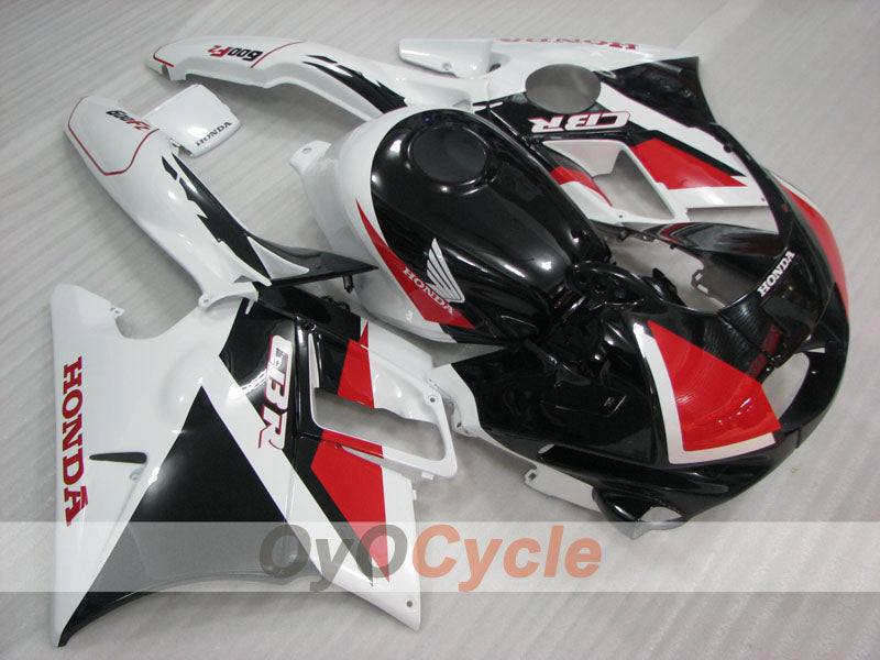 Fairing kit for 91-94 Honda CBR600 F2 - Red, Black - Factory Style #OYO87904774 Main image