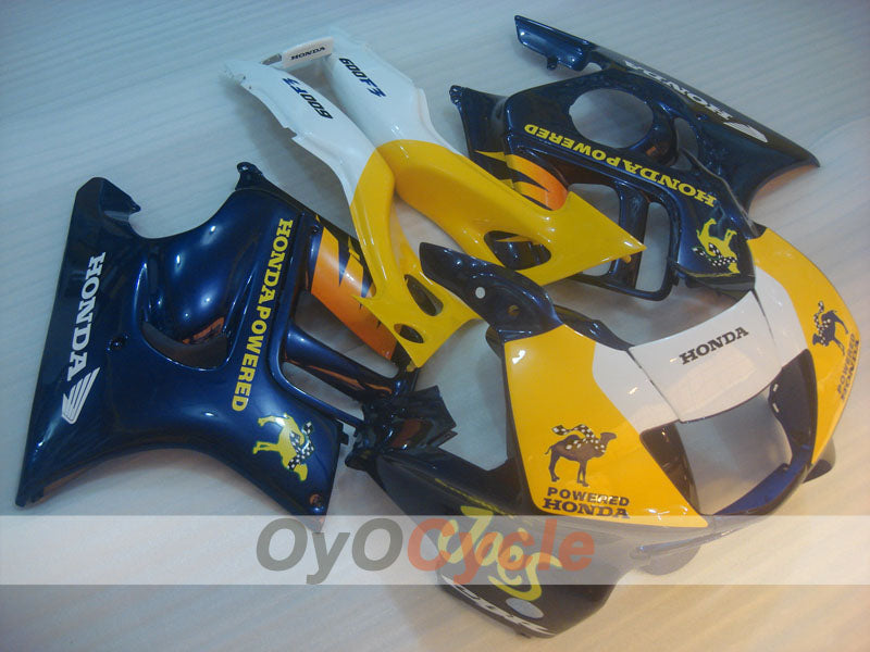 Injection Fairing kit for 97-98 CBR600F3 - Yellow, Blue, White - Customize #OYO87904800 Main image