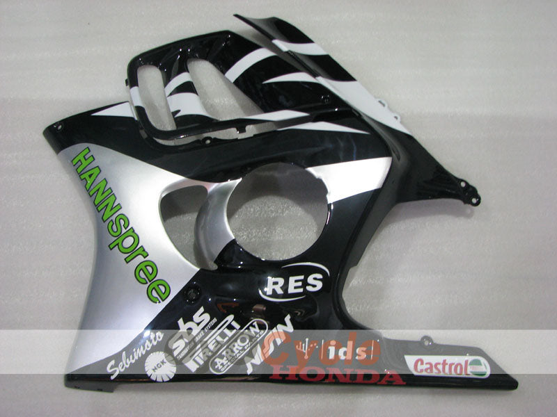 Injection Fairing kit for 97-98 CBR600F3 - White, Black - HANN Spree #OYO87904803