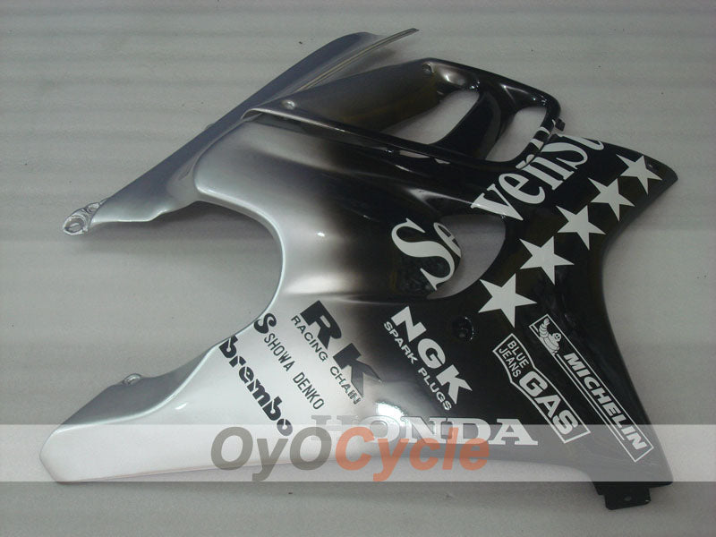 Injection Fairing kit for 97-98 CBR600F3 - Black, Grey - SevenStars #OYO87904819