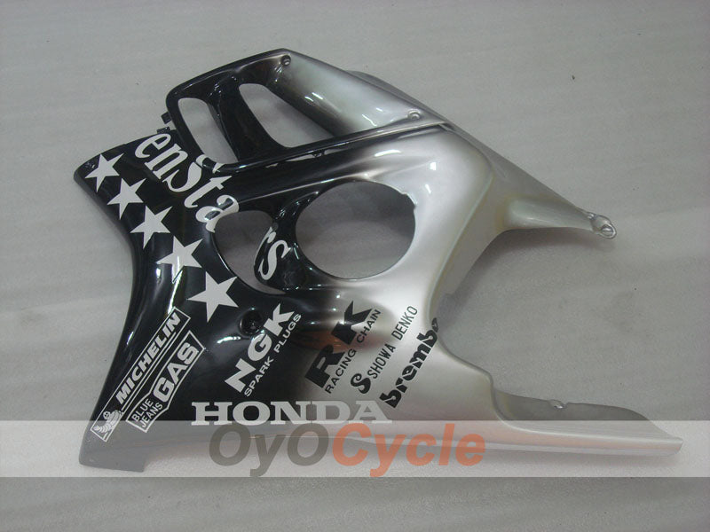 Injection Fairing kit for 97-98 CBR600F3 - Black, Grey - SevenStars #OYO87904819