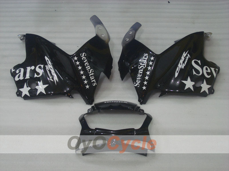 Injection Fairing kit for 97-98 CBR600F3 - Black, Grey - SevenStars #OYO87904819
