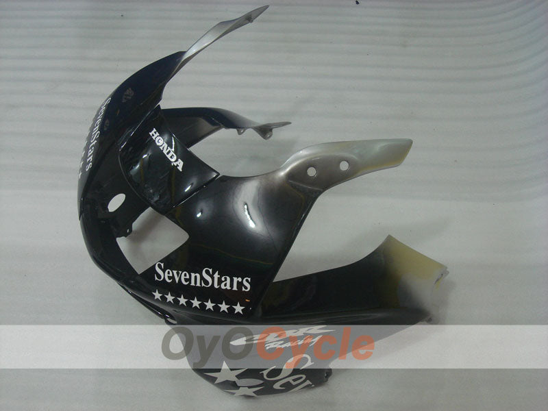 Injection Fairing kit for 97-98 CBR600F3 - Black, Grey - SevenStars #OYO87904819