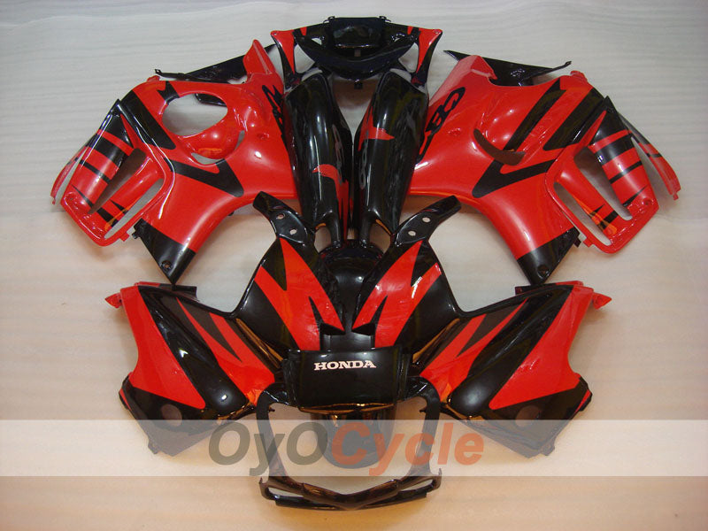 Injection Fairing kit for 97-98 CBR600F3 - Red, Black - Factory Style #OYO87904820 Secondary image