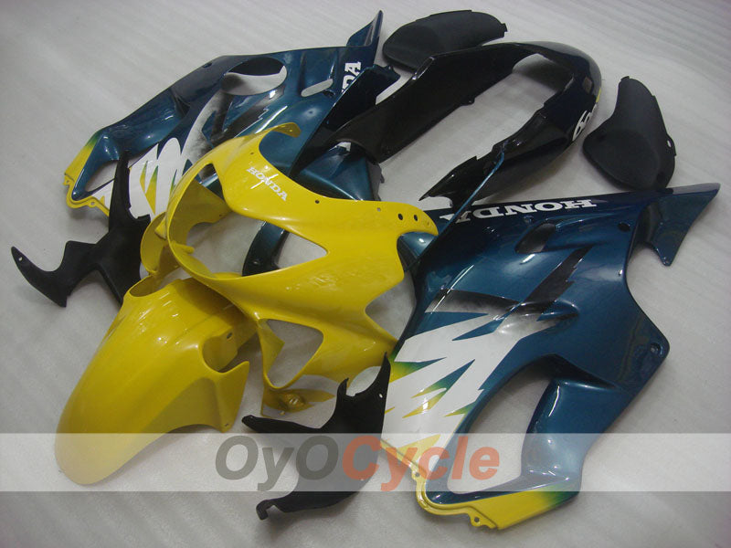 Injection Fairing kit for 99-00 CBR600F4 - Yellow, Blue - Factory Style #OYO87904843 Secondary image