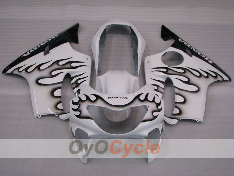 Injection Fairing kit for 99-00 CBR600F4 - White, Black - Customize #OYO87904845 Secondary image