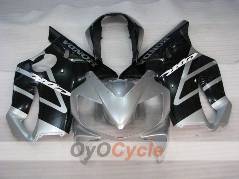 Injection Fairing kit for 04-07 CBR600F4i - Black, Silver - Factory Style #OYO87904855 Secondary image