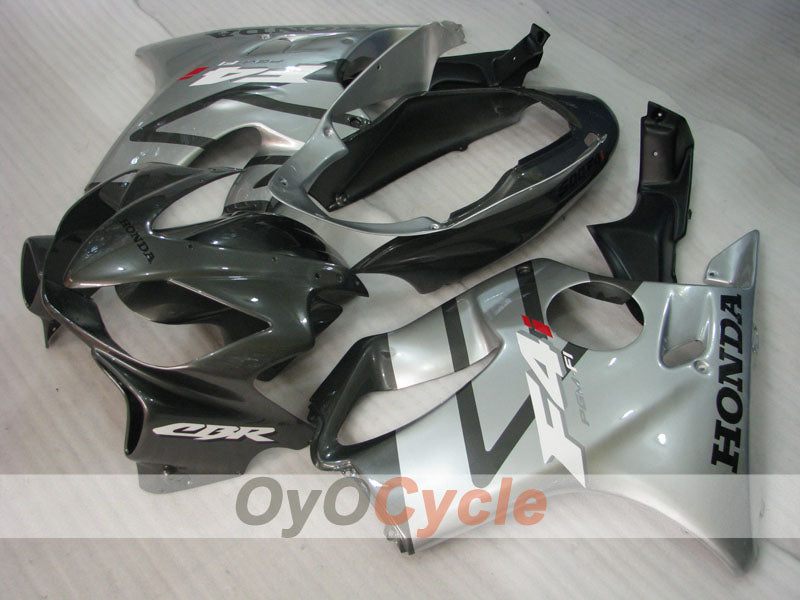 Injection Fairing kit for 04-07 CBR600F4i - Silver, Grey - Factory Style #OYO87904856 Secondary image