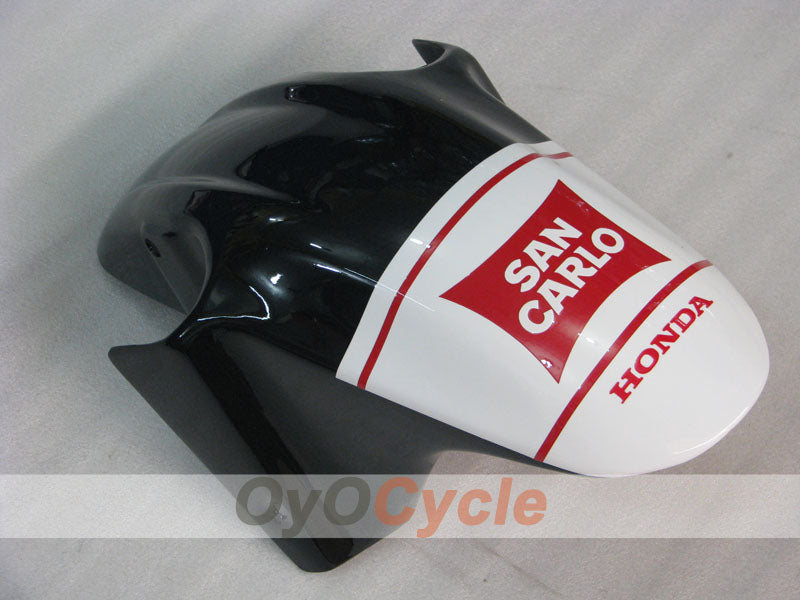Injection Fairing kit for 01-03 CBR600F4i - Red, White - San Carlo #OYO87904861