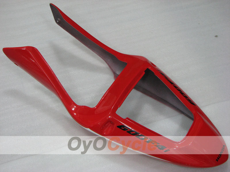 Injection Fairing kit for 01-03 CBR600F4i - Red, White - Factory Style #OYO87904862