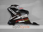 Injection Fairing kit for 01-03 CBR600F4i - White, Black - PlayBoy #OYO87904863