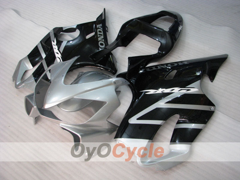 Injection Fairing kit for 01-03 CBR600F4i - Black, Silver - Factory Style #OYO87904868