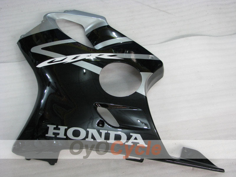 Injection Fairing kit for 01-03 CBR600F4i - Black, Silver - Factory Style #OYO87904868