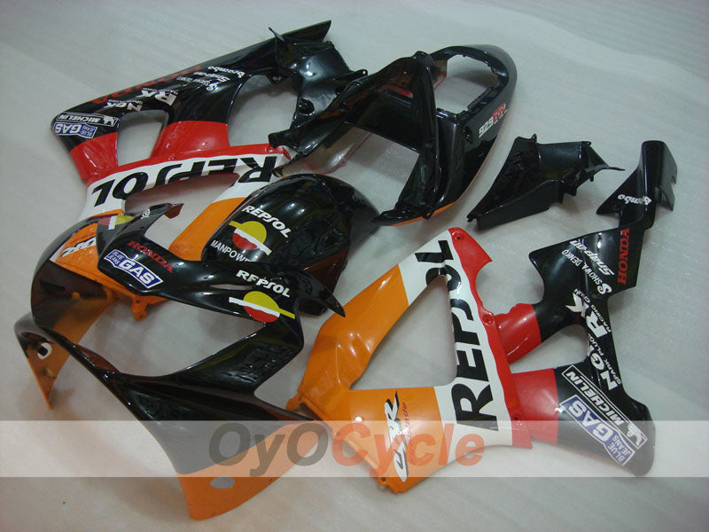 Injection Fairing kit for 00-01 CBR900RR 929 - Yellow, Black - MICHELIN, Repsol #OYO87904877 Secondary image