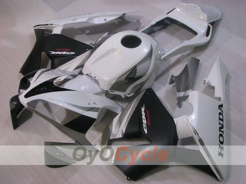 Injection Fairing kit for 03-04 CBR600RR - White, Black - Factory Style #OYO87904896 Secondary image