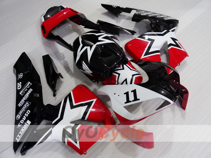 Injection Fairing kit for 03-04 CBR600RR - Red, White, Black - Customize #OYO87904901 Main image