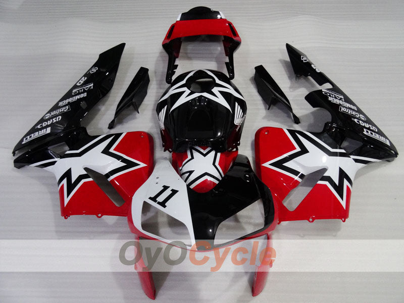 Injection Fairing kit for 03-04 CBR600RR - Red, White, Black - Customize #OYO87904901 Secondary image
