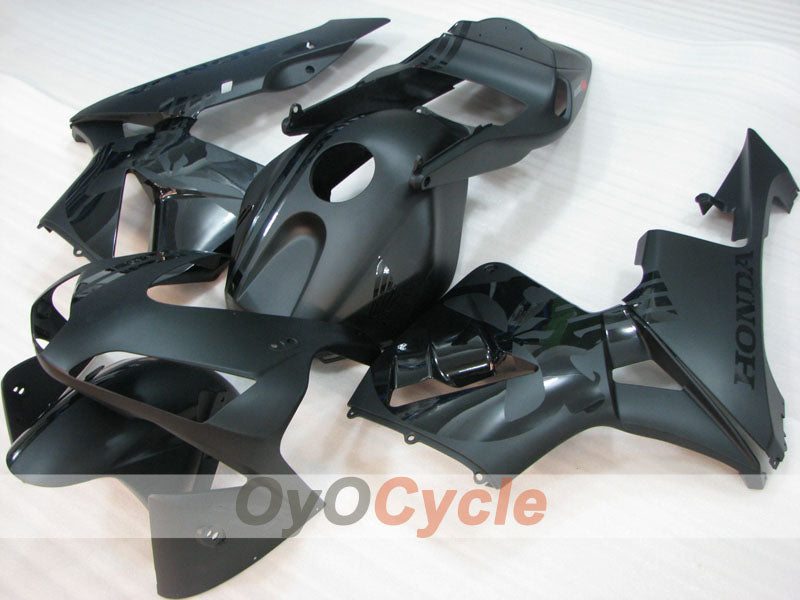 Injection Fairing kit for 03-04 CBR600RR - Black, Matte - Factory Style #OYO87904902 Main image