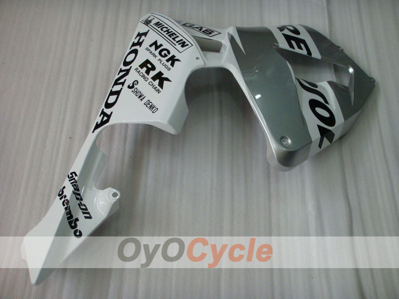 Injection Fairing kit for 05-06 CBR600RR - Silver - MICHELIN, RK, Repsol #OYO87904916